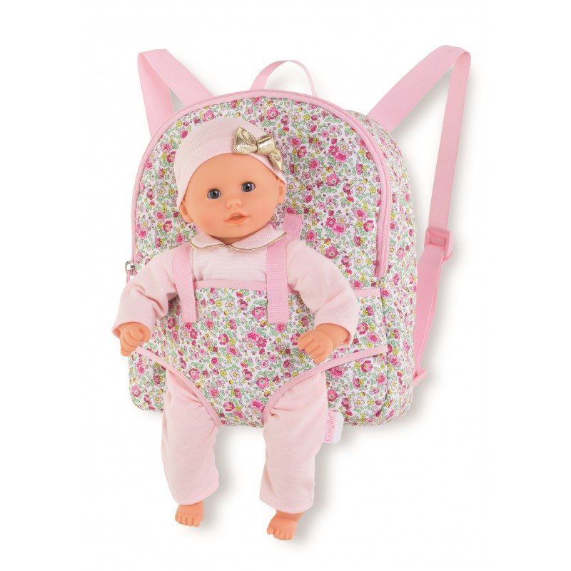 Corolle Baby Doll Carrier Backpack for 12 Baby - The Happy Lark