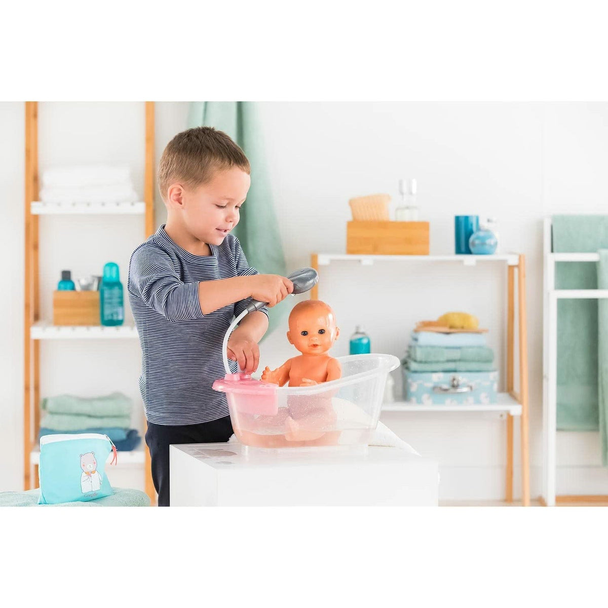 Corolle Bathtub & Shower for 12" & 14" Baby