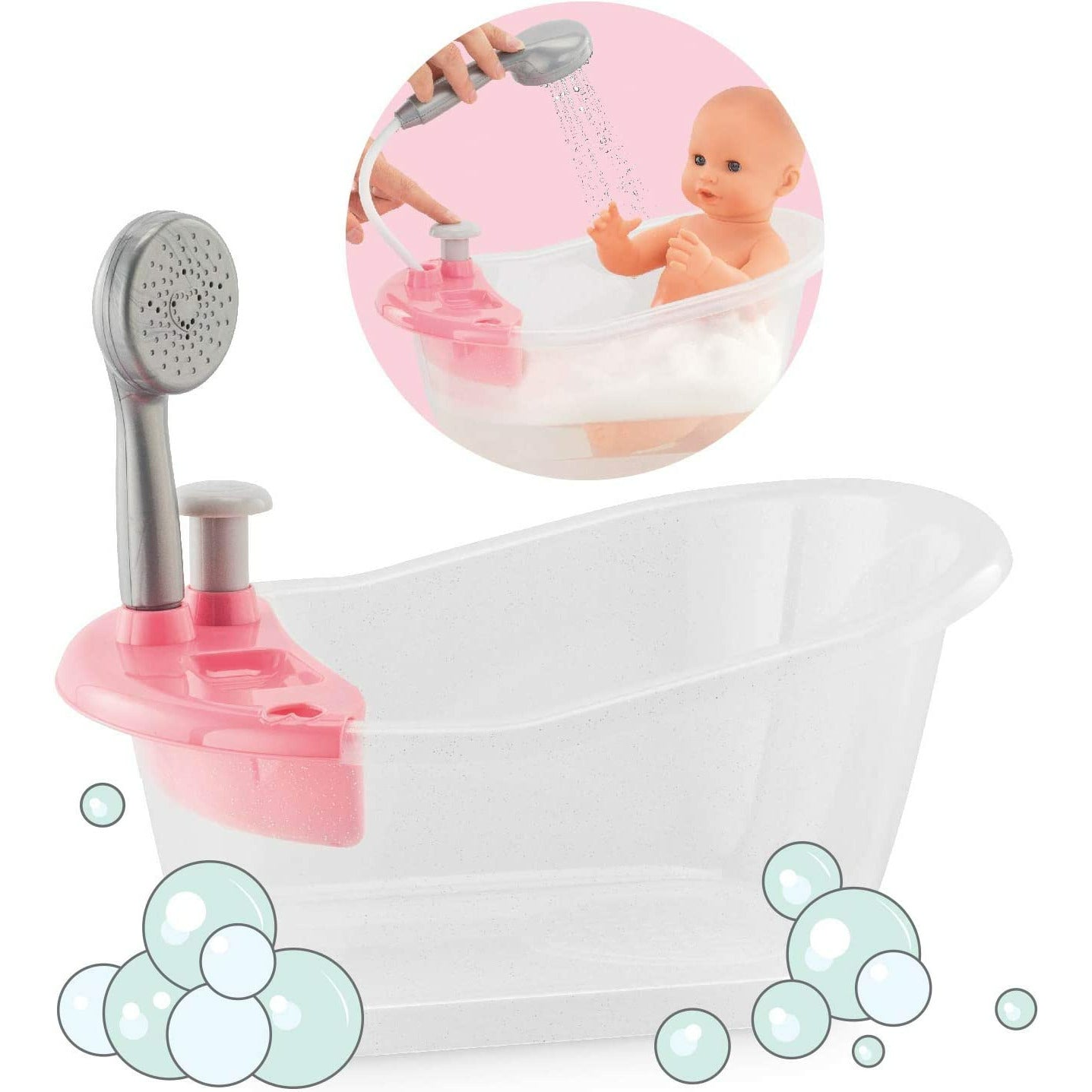 Corolle Bathtub & Shower for 12" & 14" Baby