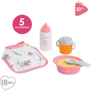 Corolle Mealtime Set for 12" Baby