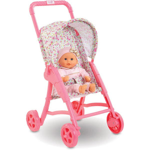 Corolle Stroller for 12" Baby: Floral