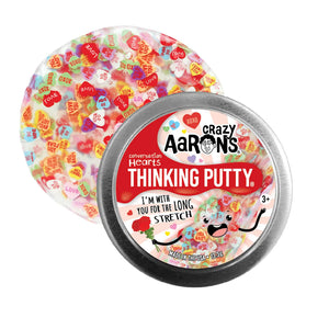 Crazy Aaron's Mini Putty -- Conversation Hearts Assortment