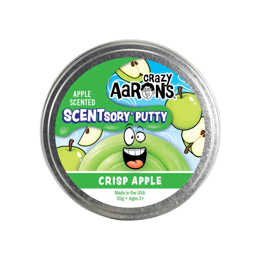 Crazy Aaron's SCENTsory® Putty -- Crisp Apple