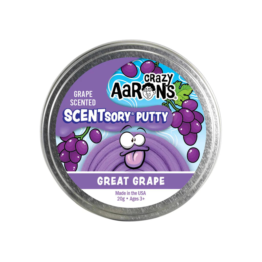 Crazy Aaron's SCENTsory® Putty -- Great Grape