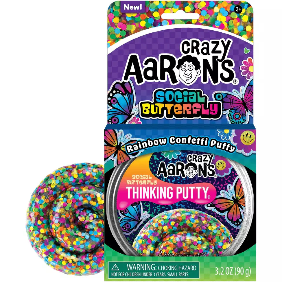 Crazy Aaron's Trendsetters Putty -- Social Butterfly