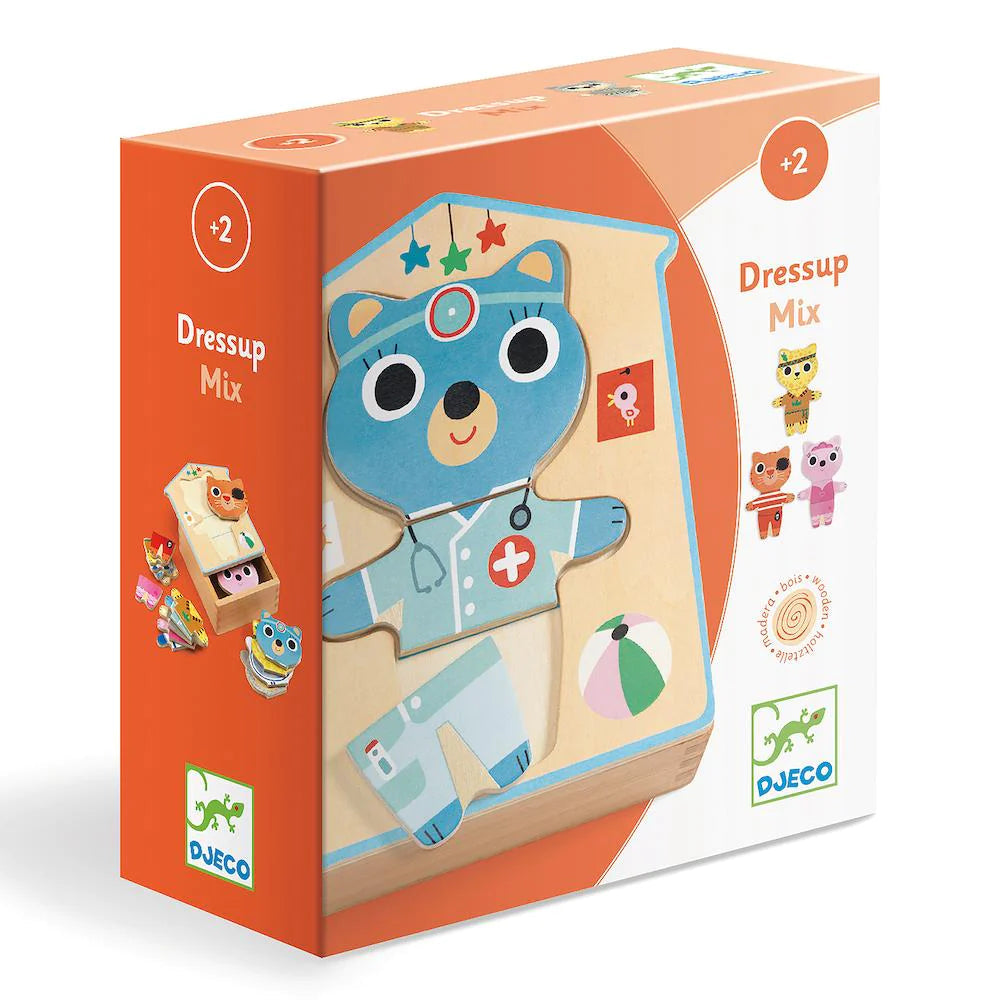 Djeco Activity Pack -- Dressup Mix