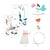 Djeco Beads & Jewelry -- Heart Heishi