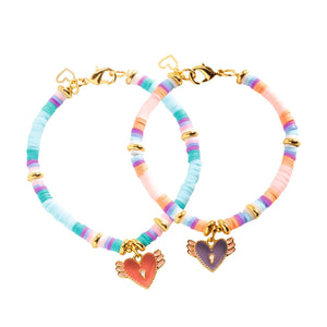 Djeco Beads & Jewelry -- Heart Heishi