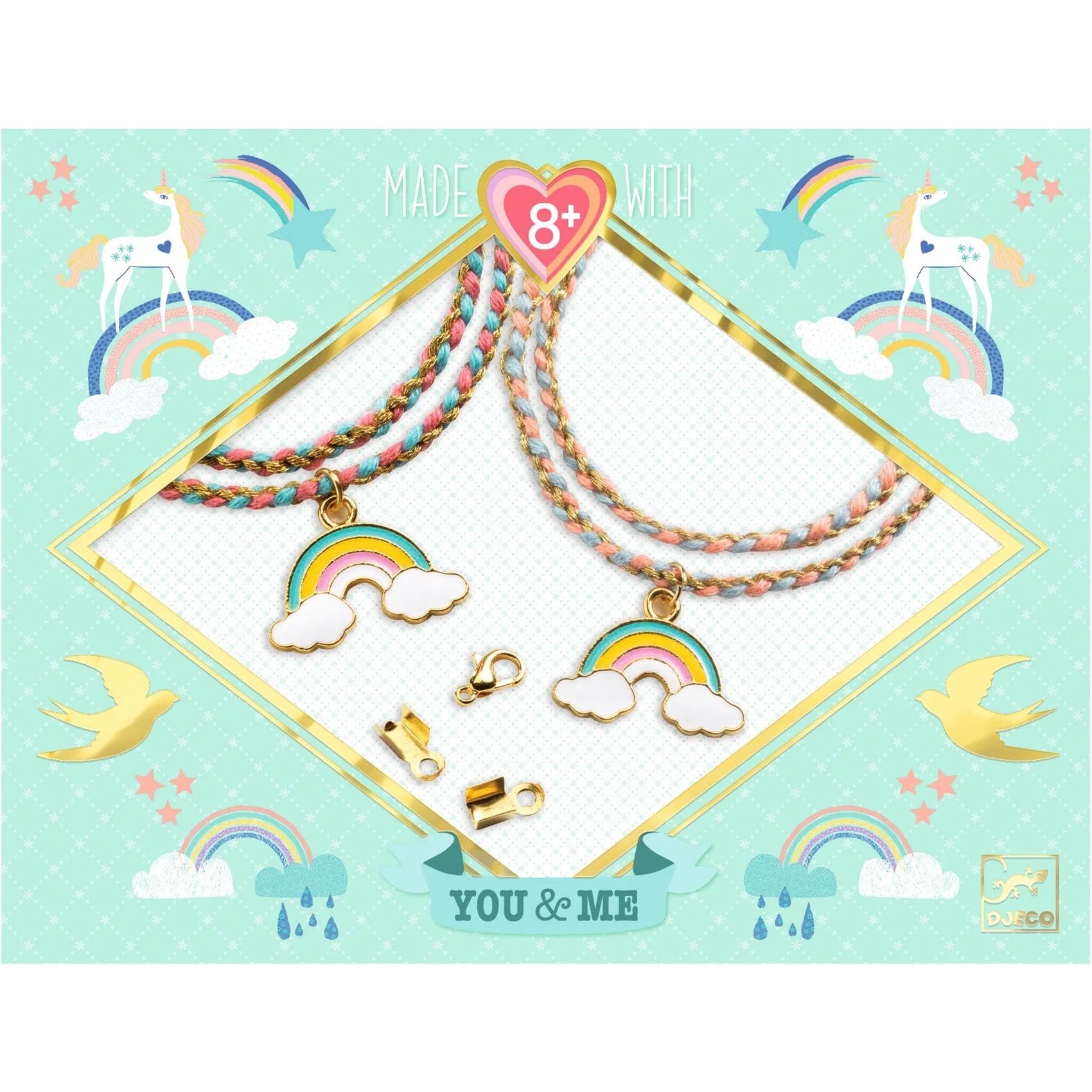 Djeco Beads & Jewelry -- Rainbow Kumihimo