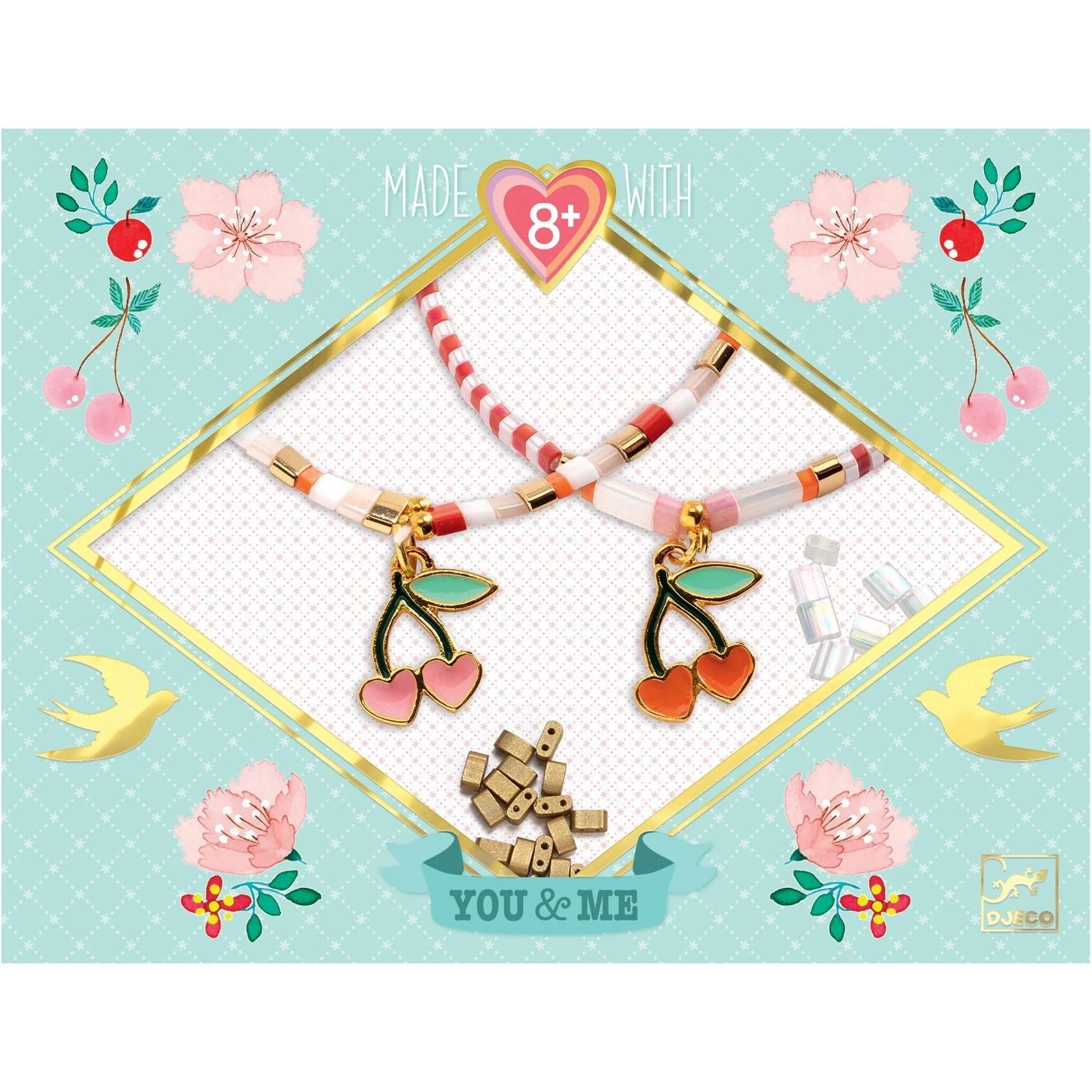 Djeco Beads & Jewelry -- Tila and Cherries
