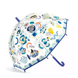 Djeco Color Changing Umbrella -- Fish