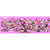 200 piece puzzle  picturing the full Arbracadabra Gallery Puzzle. Pictured are jungle animals playing in large tree branches on a pink back ground.