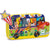 Djeco Mini Silhouette Puzzle -- The Rainbow Bus, 16 pieces
