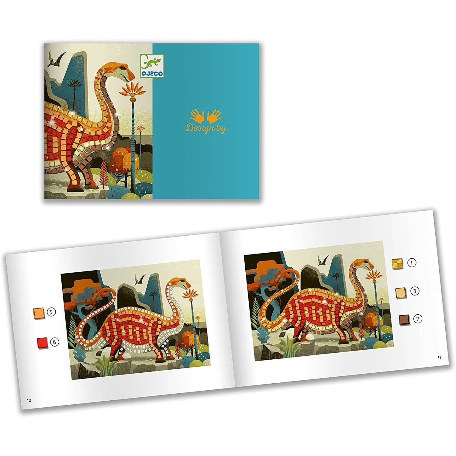 Djeco Mosaics -- Dinosaurs