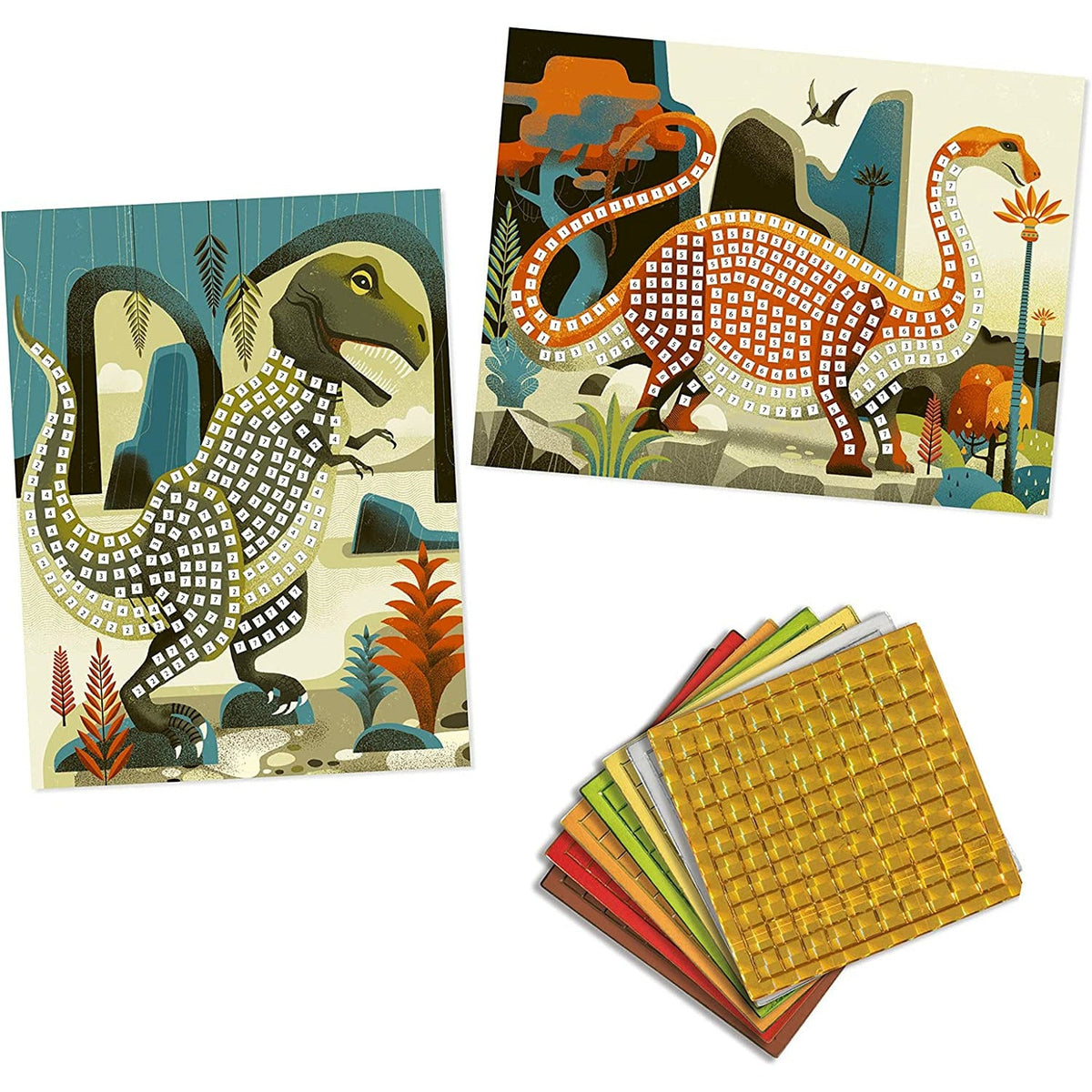 Djeco Mosaics -- Dinosaurs