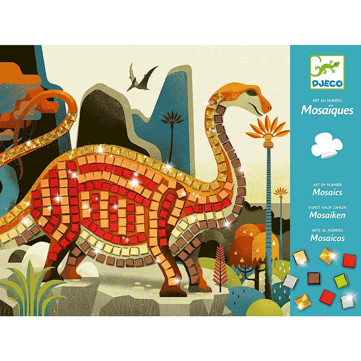 Djeco Mosaics -- Dinosaurs
