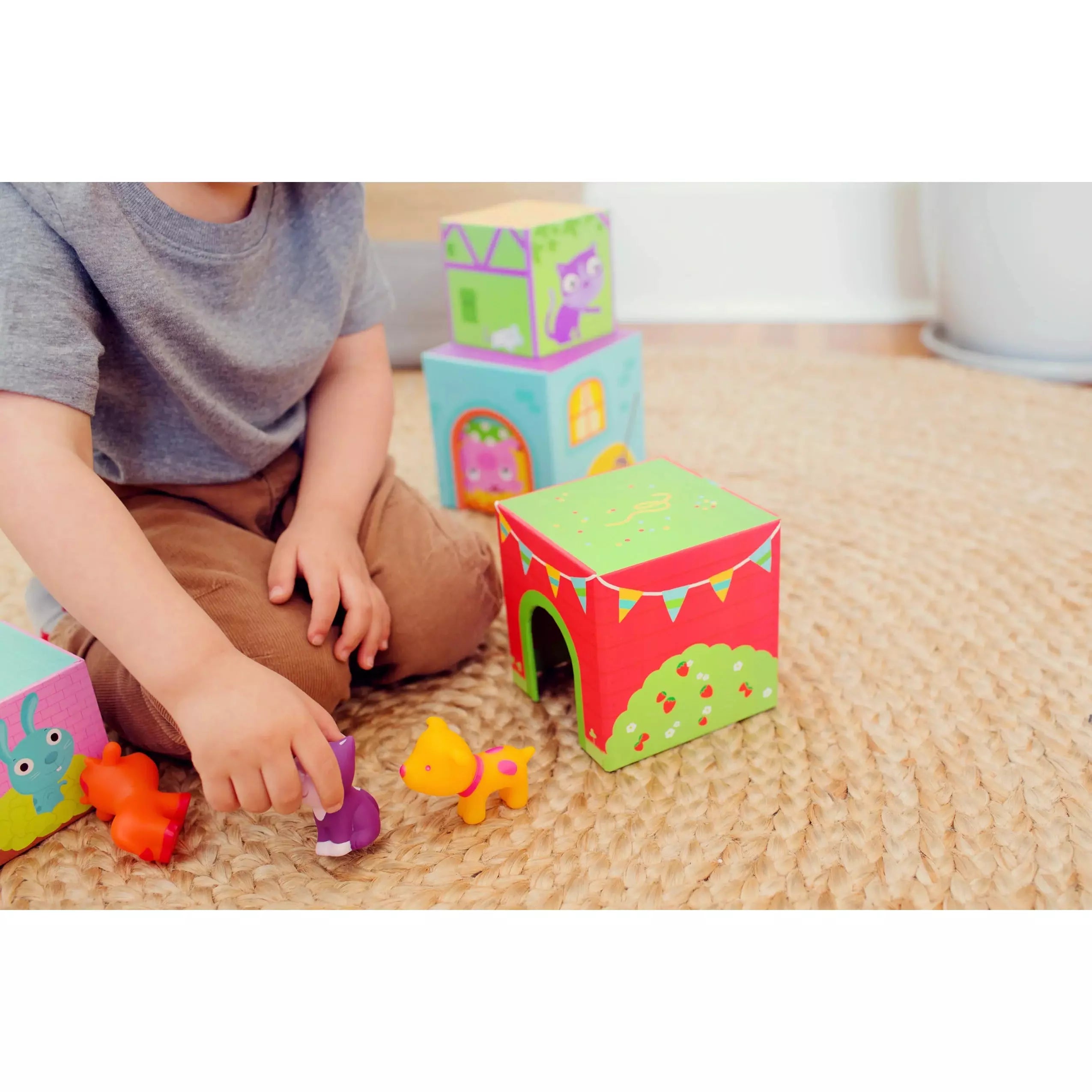 Bloques Construcción 160 Piezas – Juguete Educativo Para Niños 3+ Años, Material Seguro