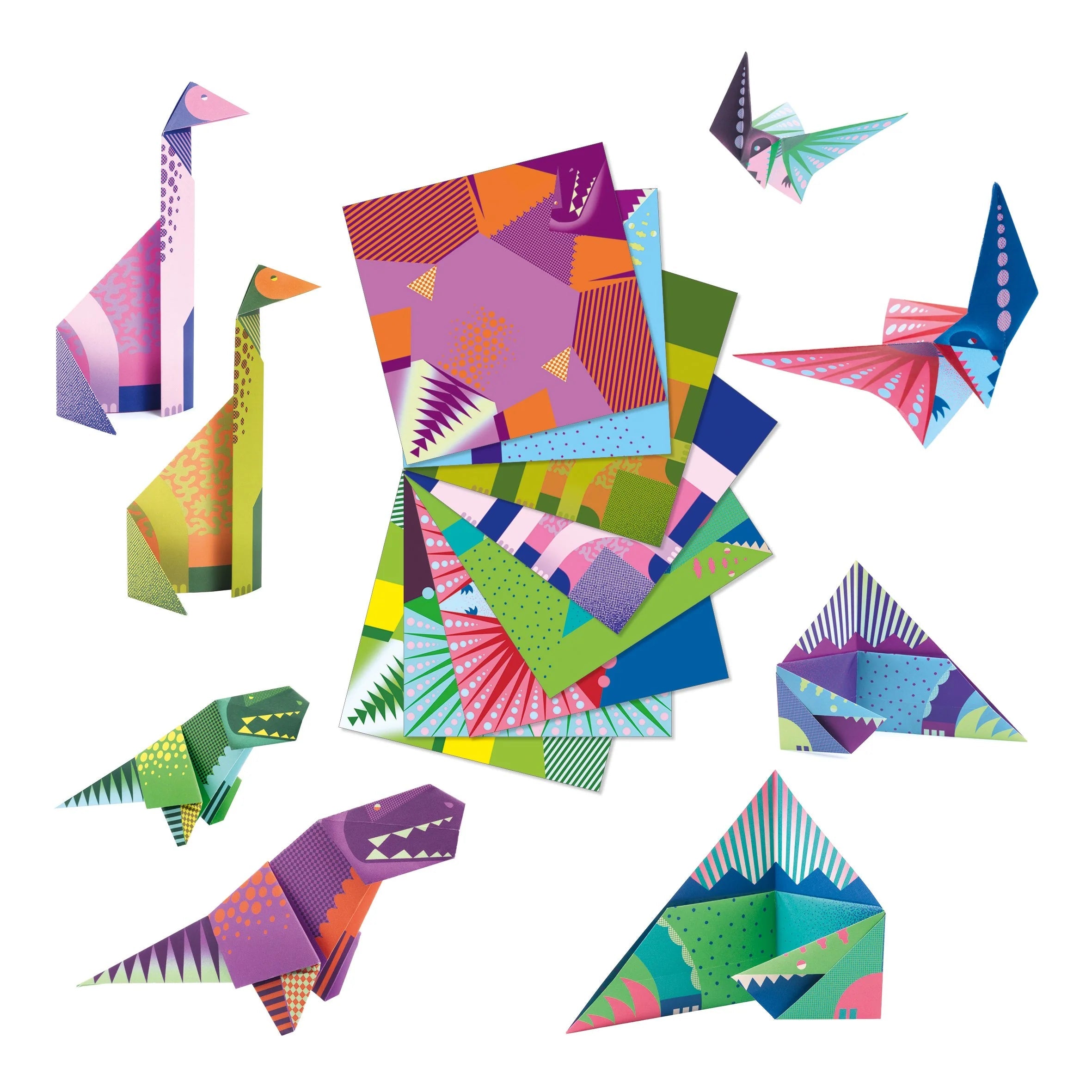 Djeco DJECO Planes Origami Paper Craft Kit – Level 3