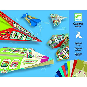 DJECO Origami Paper Craft Kit -- Planes