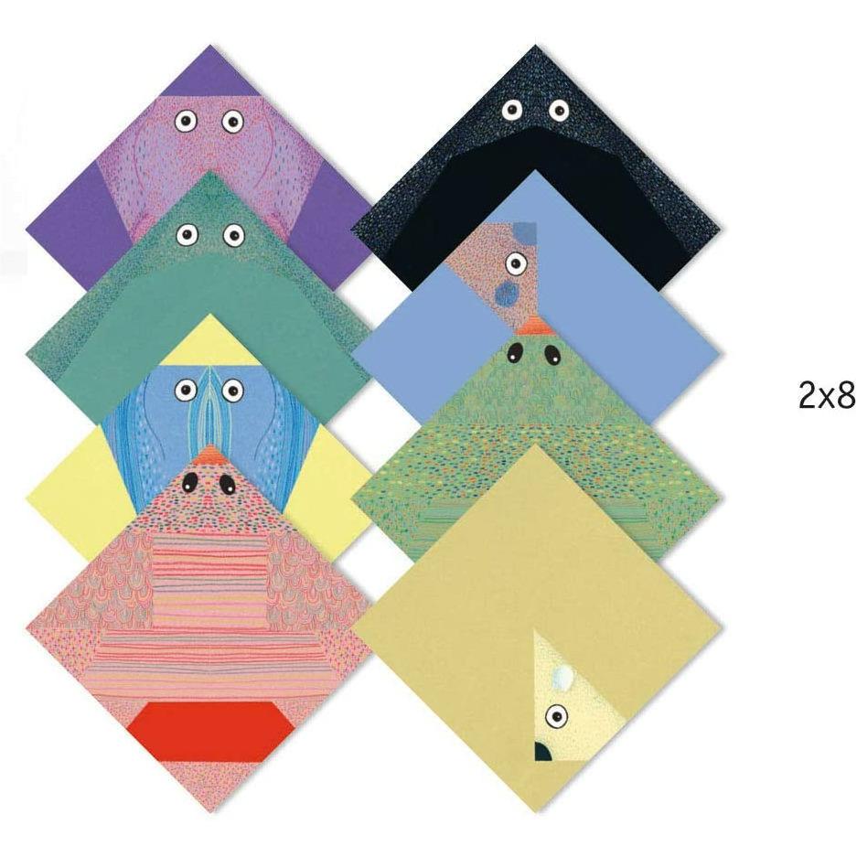 DJECO Origami Paper Craft Kit -- Polar Animals