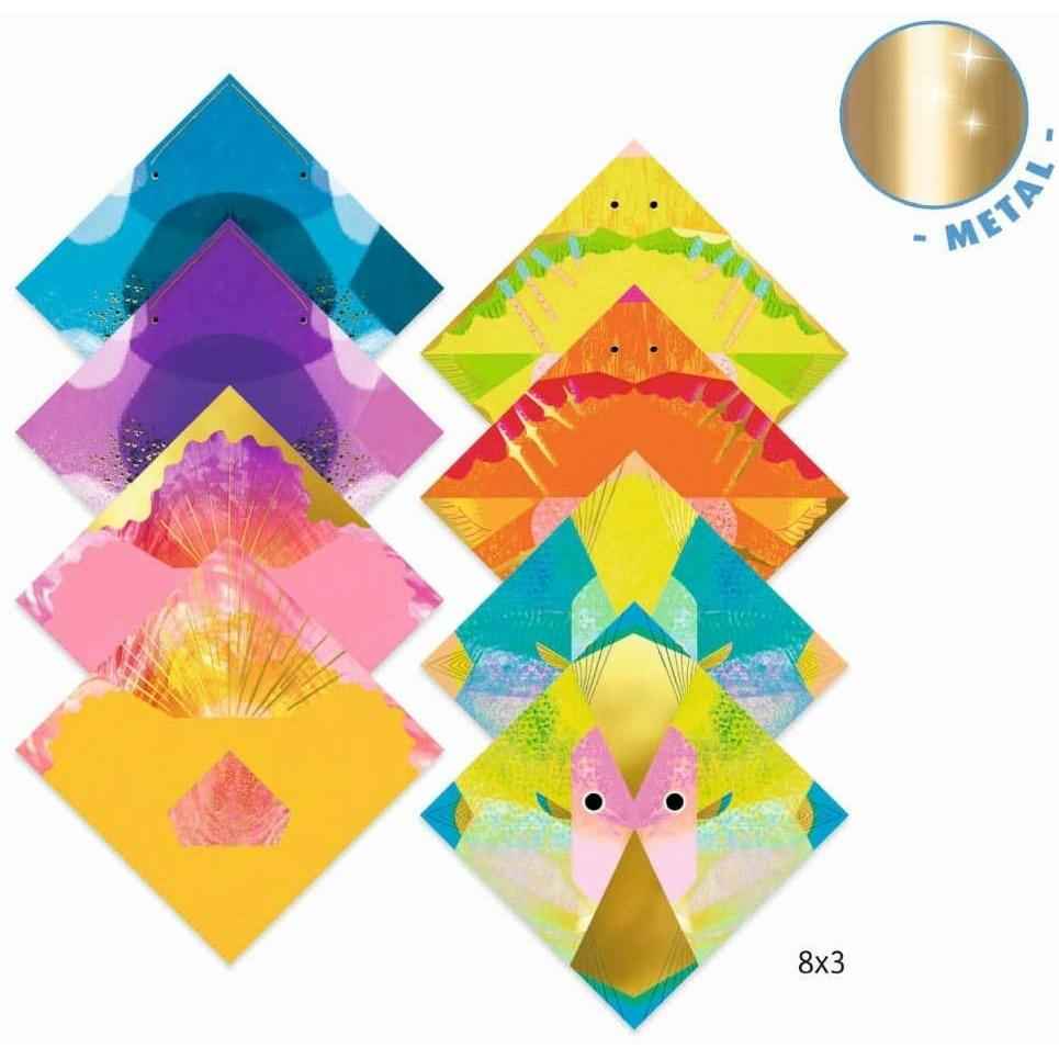 DJECO Origami Paper Craft Kit -- Sea Creatures