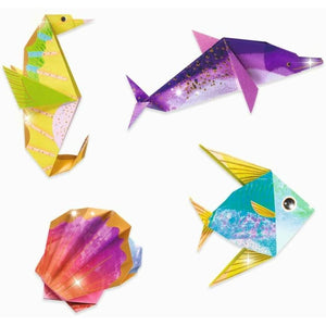 DJECO Origami Paper Craft Kit -- Sea Creatures