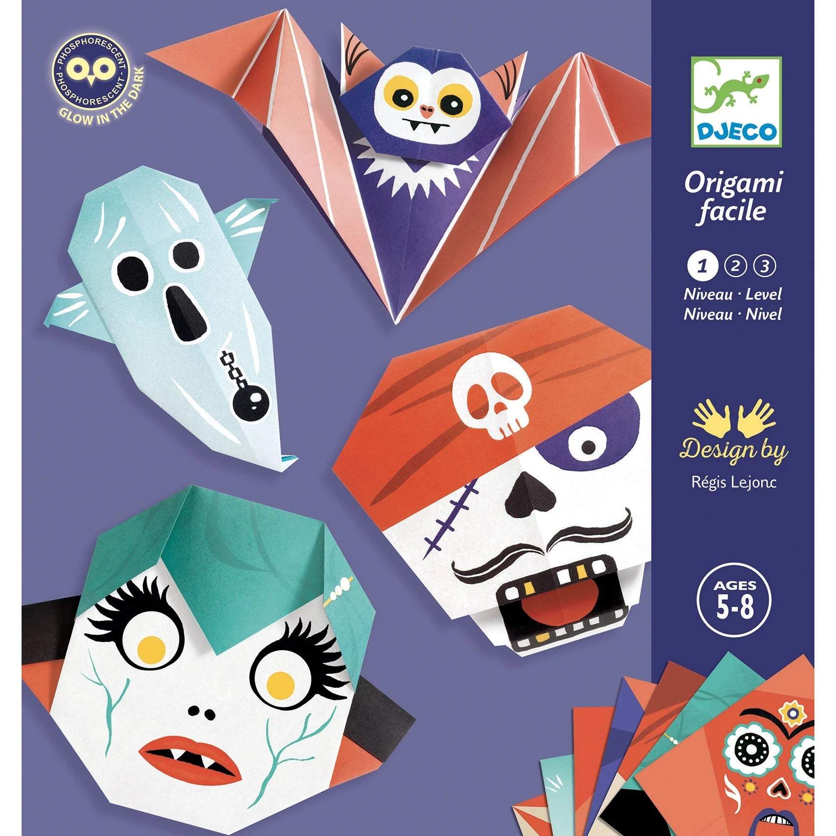 DJECO Origami Paper Craft Kit -- Shivers