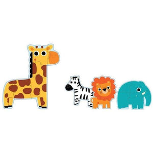 Djeco Progressive Puzzle -- In the Jungle