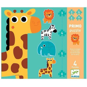 Djeco Progressive Puzzle -- In the Jungle