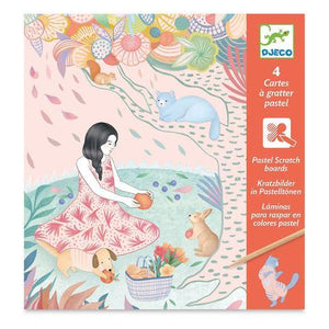 Djeco Scratch Cards -- The Picnic