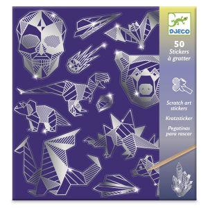 Djeco Scratch Stickers -- Iron