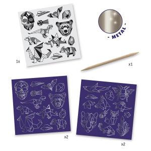 Djeco Scratch Stickers -- Iron