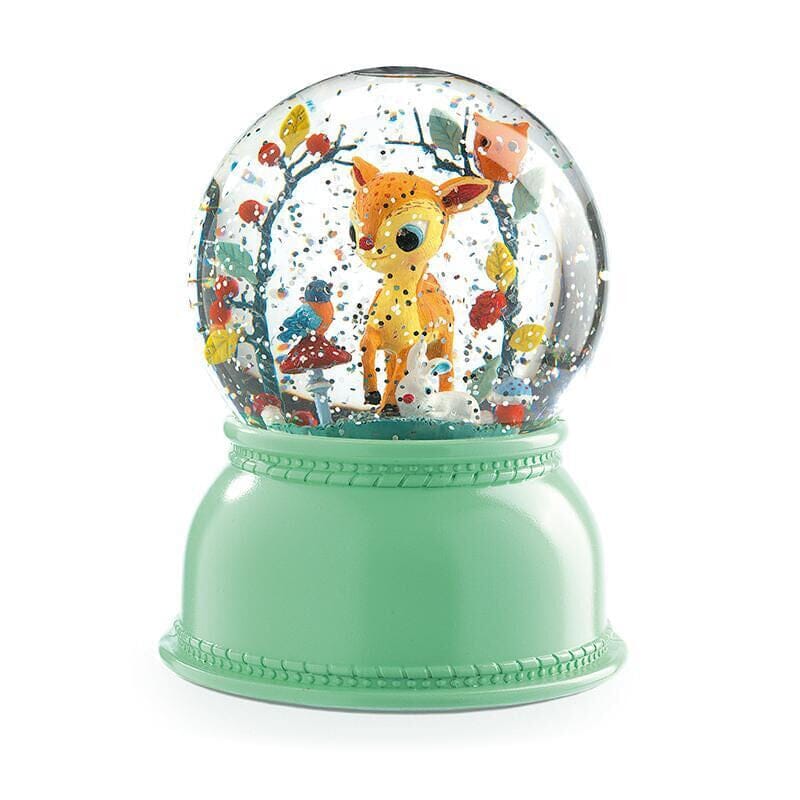 Djeco Snow Globe Night Light -- Fawn