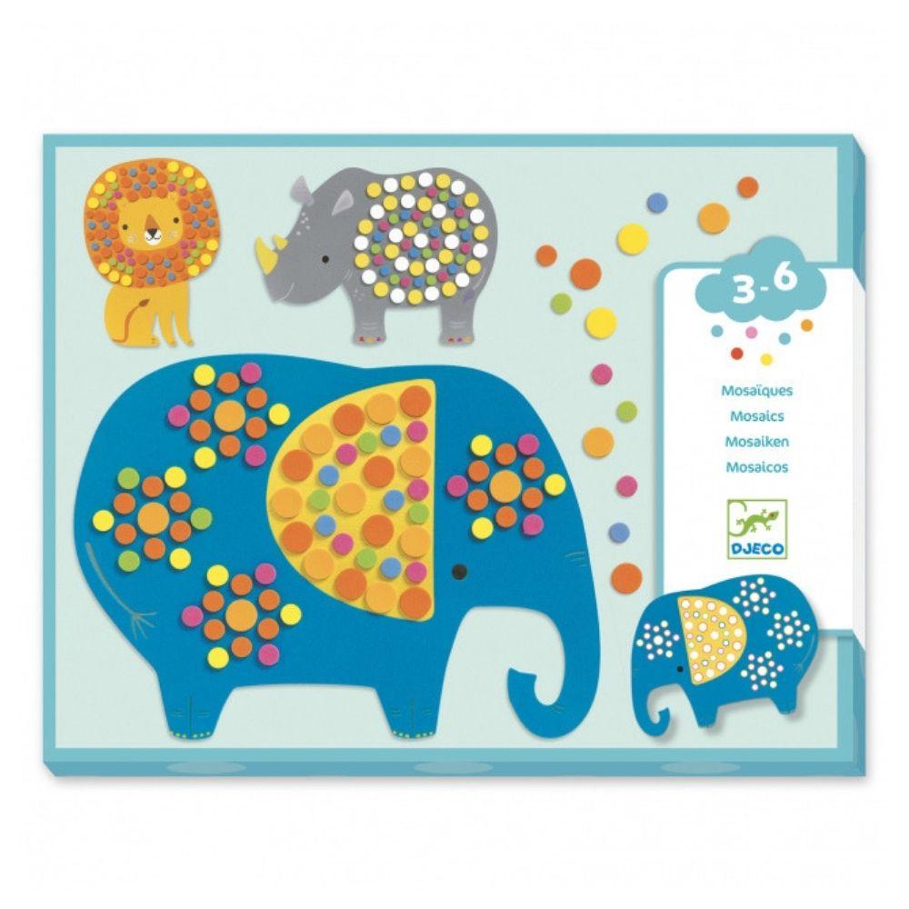 Djeco Soft Jungle Mosaics
