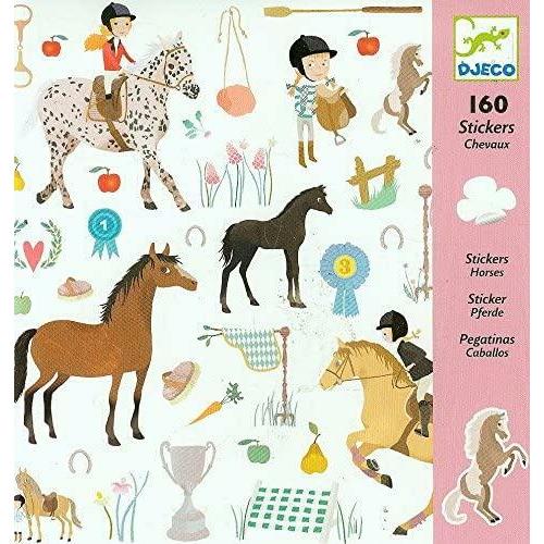 Djeco Stickers -- Horses