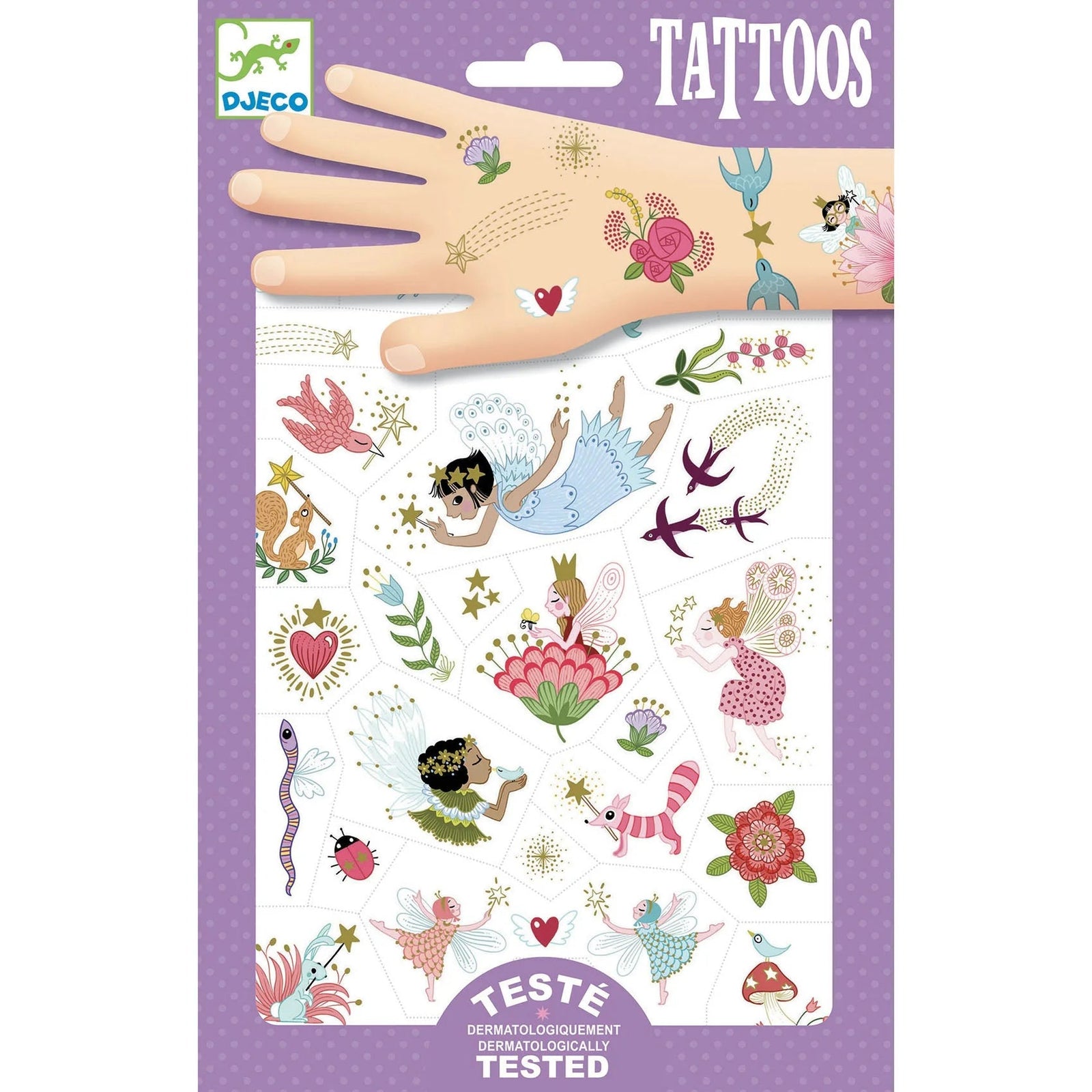 Djeco Tattoos -- Fairy Friends
