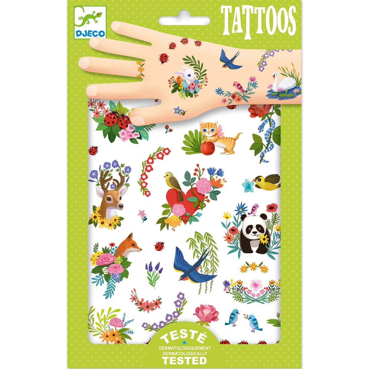 Djeco Tattoos -- Happy Spring