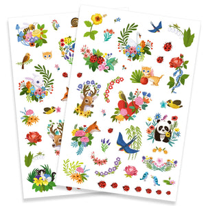 Djeco Tattoos -- Happy Spring