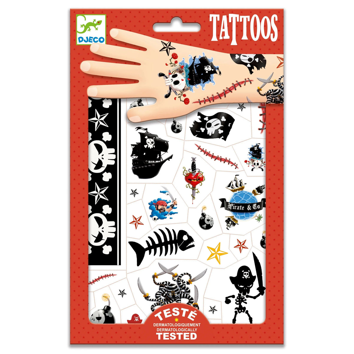 Djeco Tattoos -- Pirates