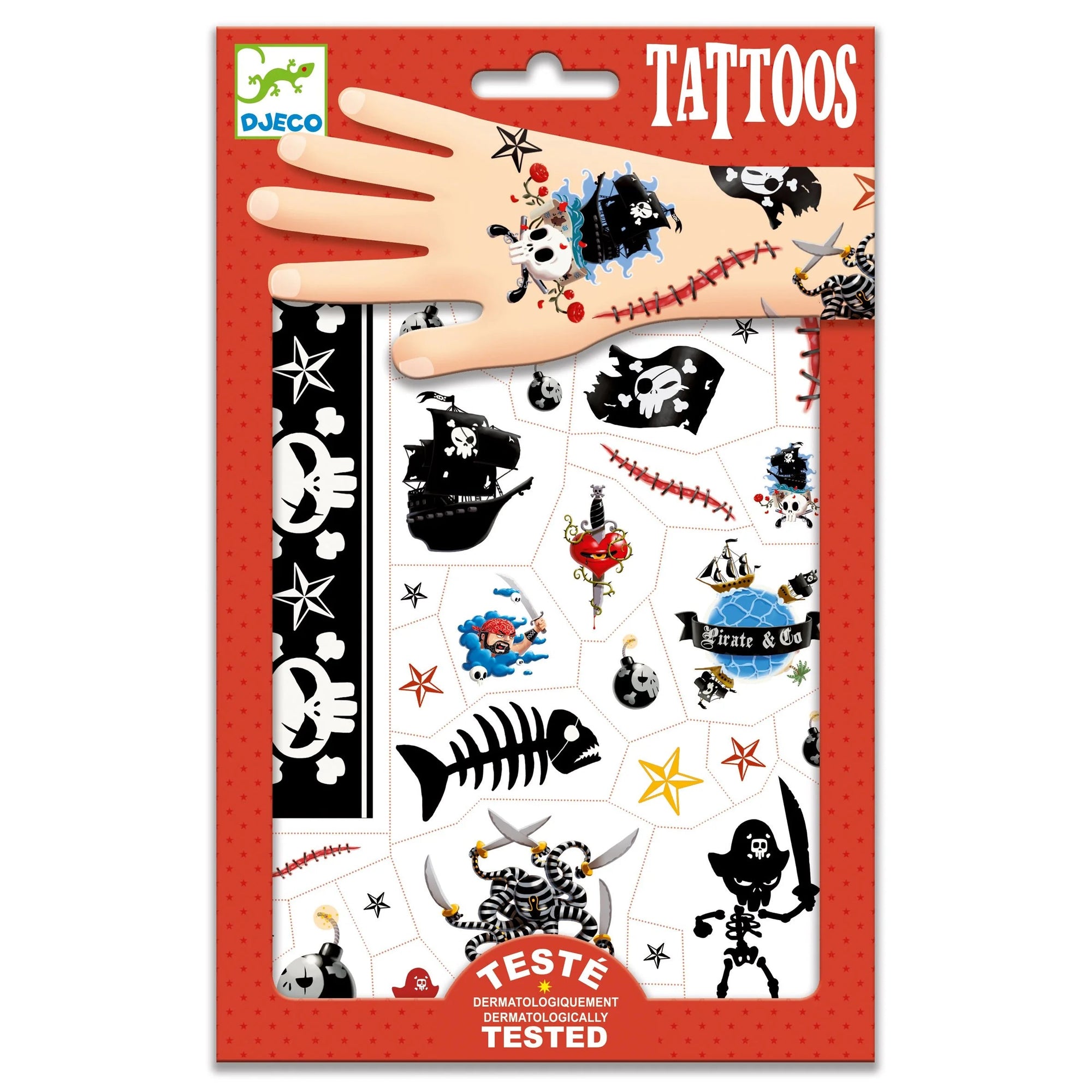 Djeco Tattoos -- Pirates