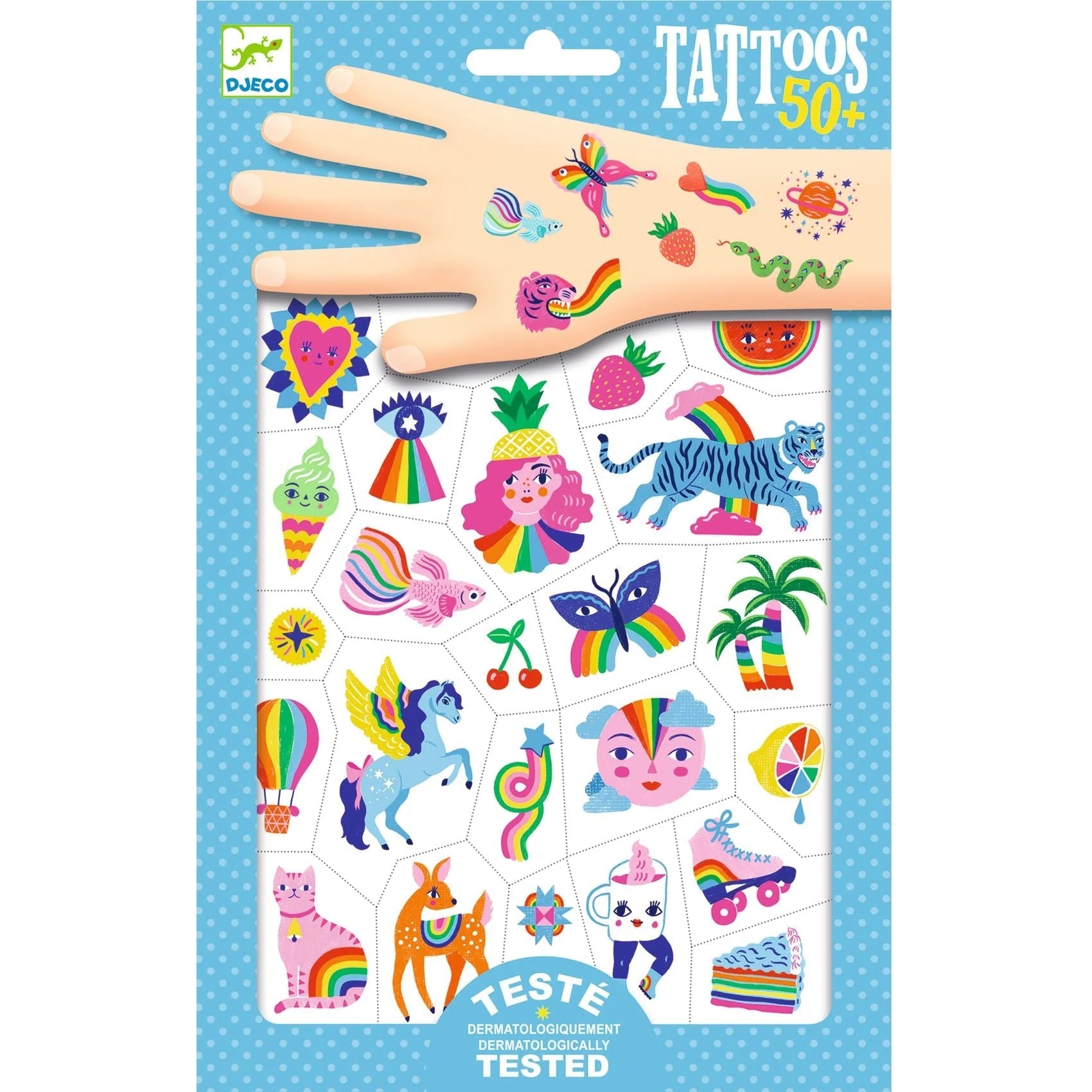 Djeco Tattoos -- Rainbow