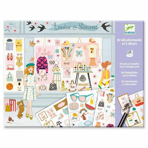 Djeco Transfers Kits -- Fashionista