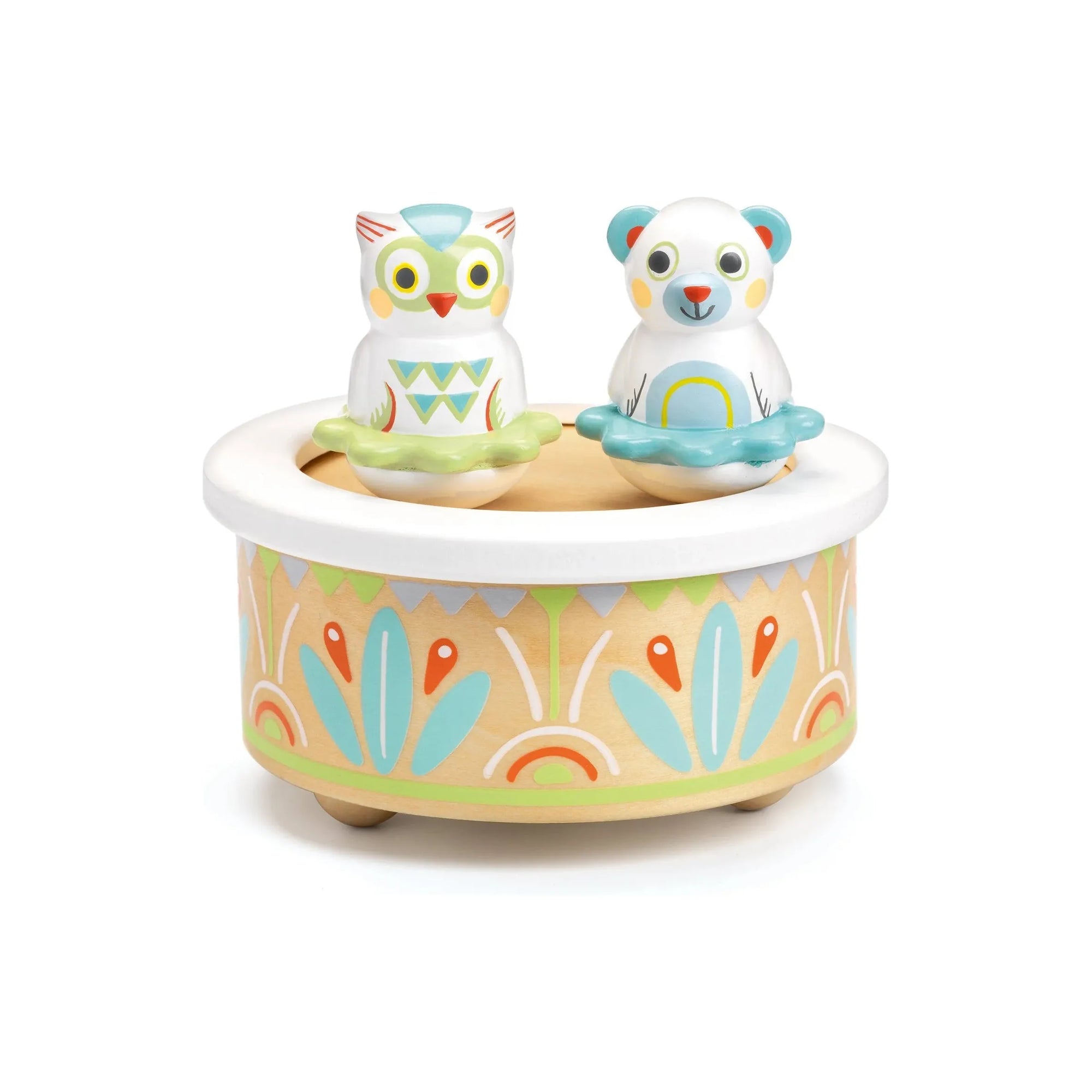 Djeco Wood Music Box -- Baby Music