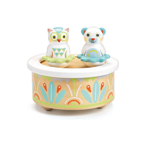 Djeco Wood Music Box -- Baby Music