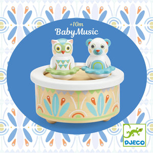 Djeco Wood Music Box -- Baby Music