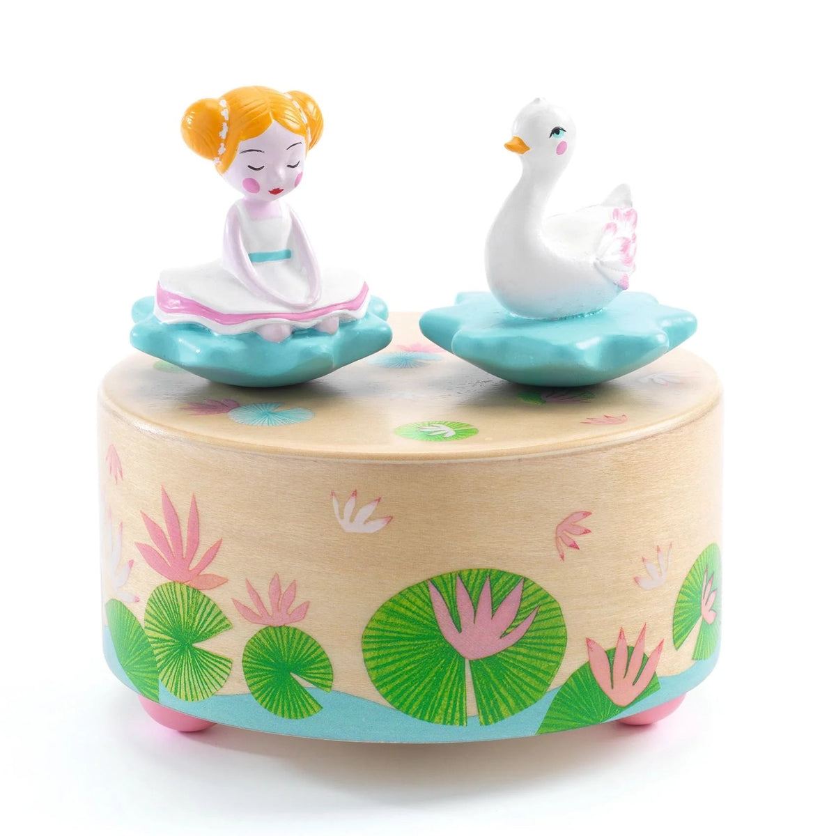 Djeco Wood Music Box -- Ballerina Melody