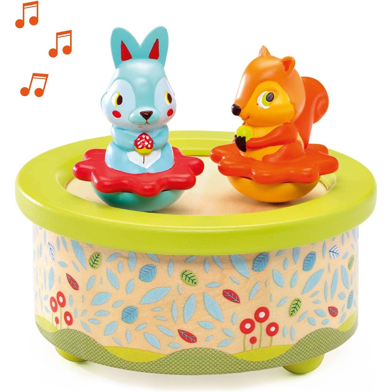 Djeco Wood Music Box -- Friends Melody