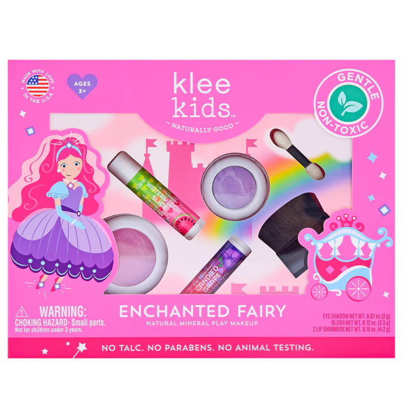 Enchanted Fairy Natural Mineral Play Makeup Kit by Klee Kids