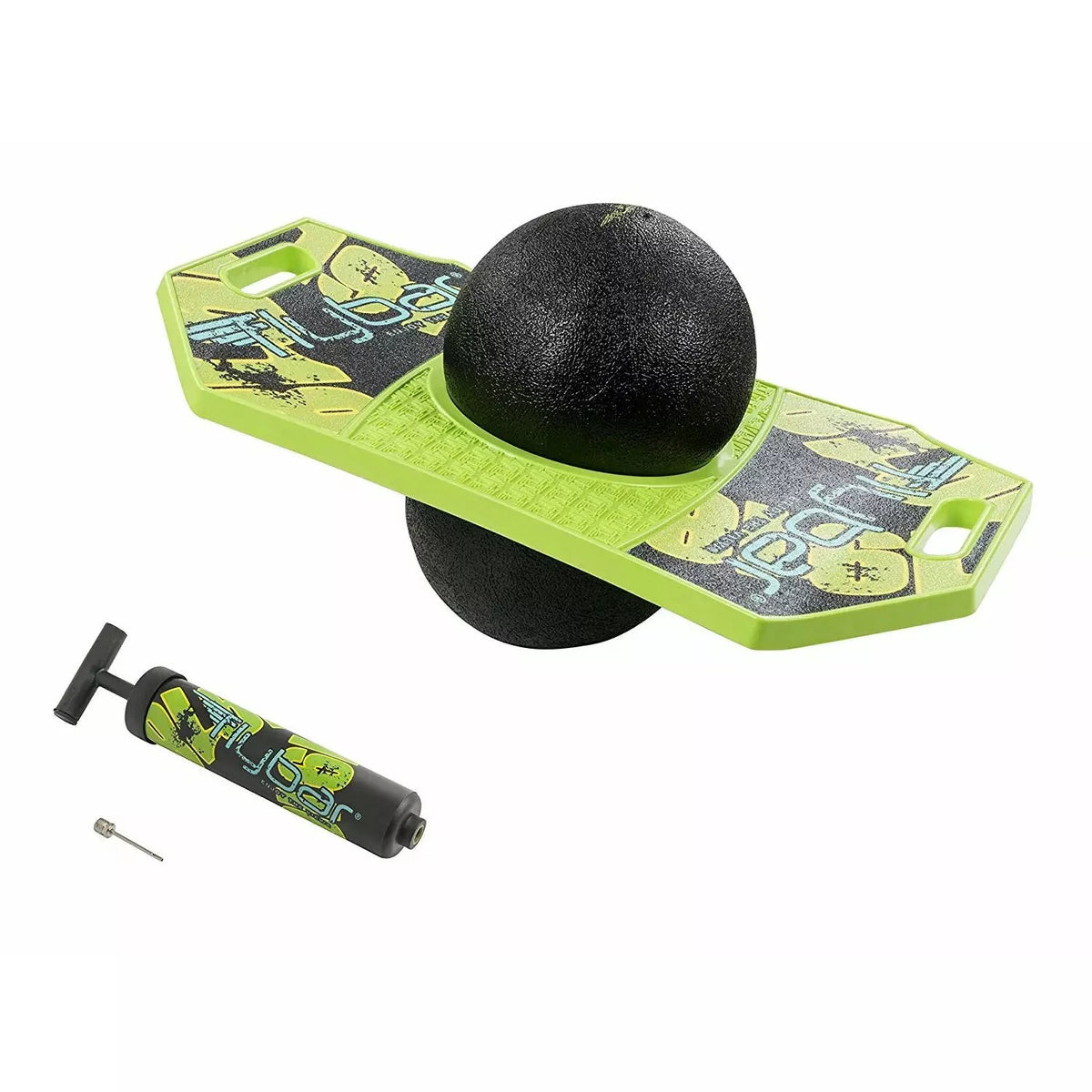 Flybar Pogo Trick Board in Green Mean