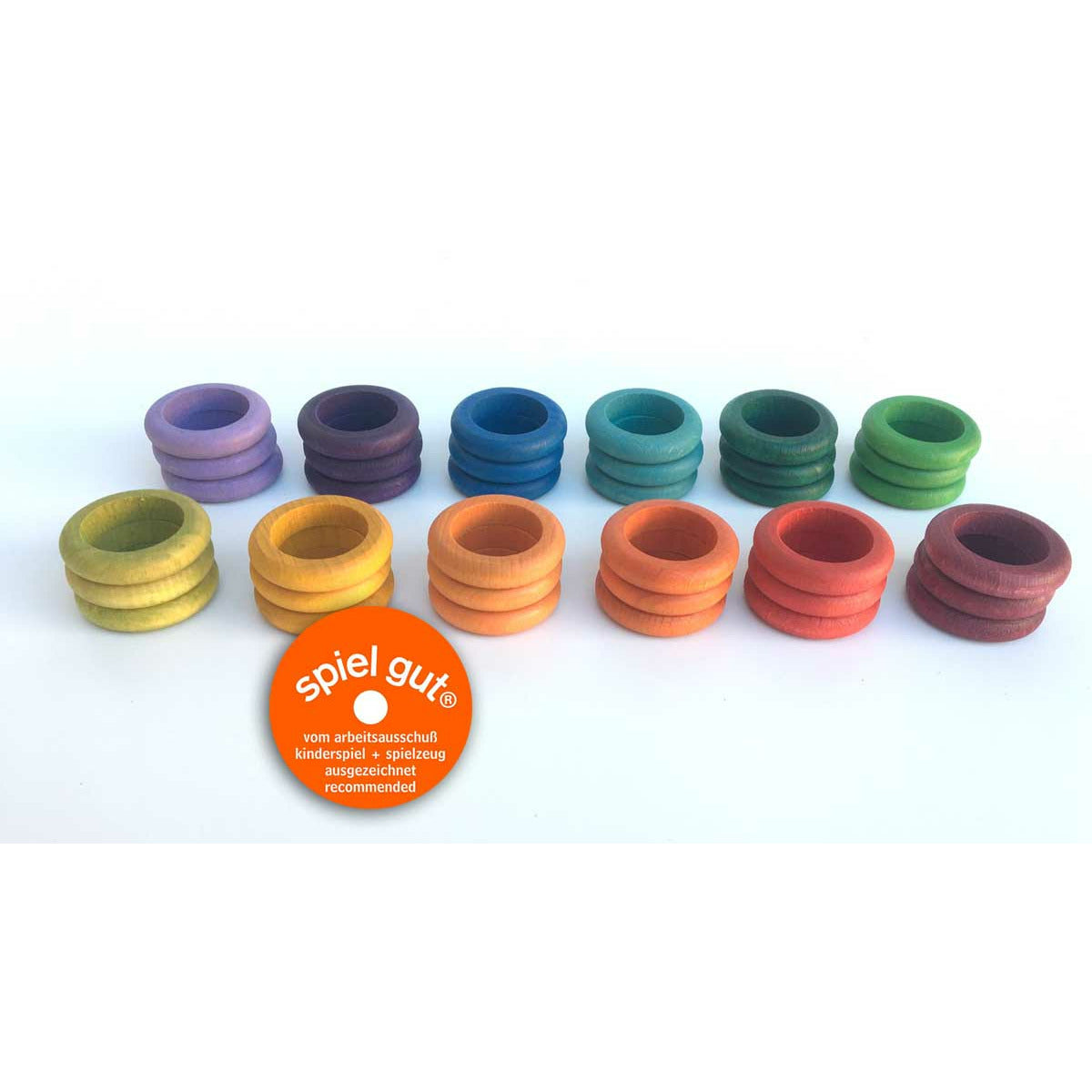 Grapat 36 Rings in 6 Colors